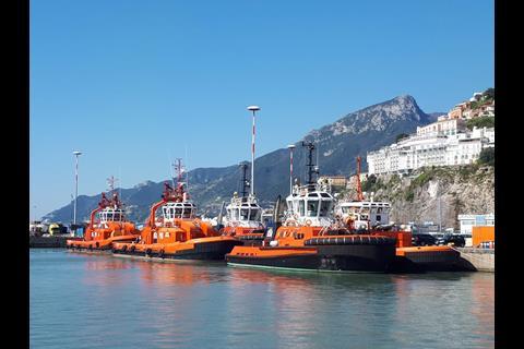 The new RAmparts 2400SX tug will join Rimorchiatori Salerno's fleet (Uzmar)